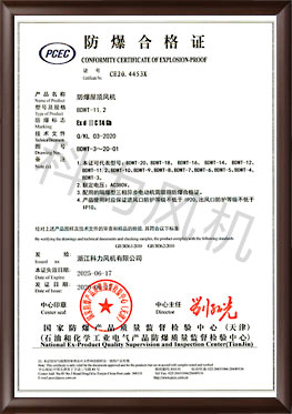 【防爆證書】BDWT-11.2