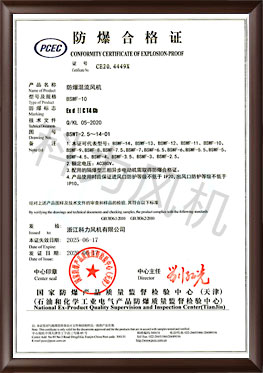 【防爆證書】BSWF-10